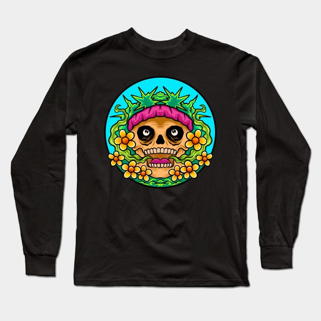 Happy death Long Sleeve T-Shirt by Sandieteecash